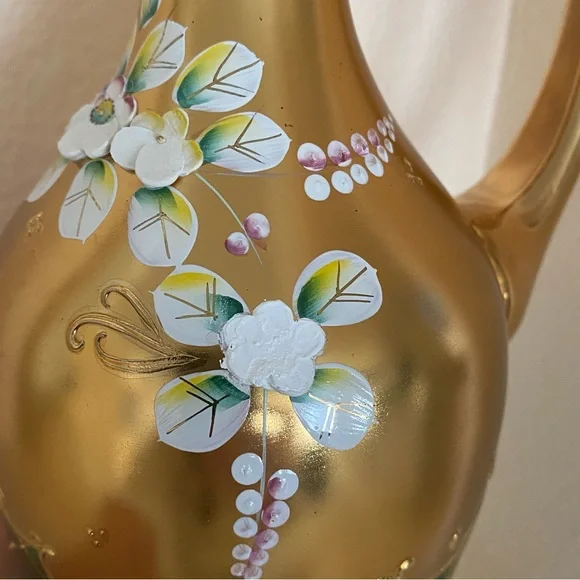 NWB Rococo Bohemia Czech Vase - Picture 8 of 13